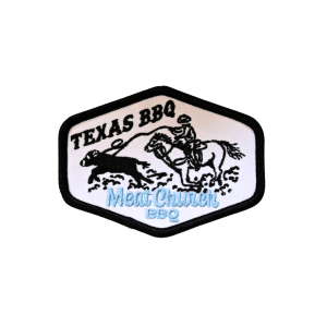 Texas BBQ Cowboy Patch